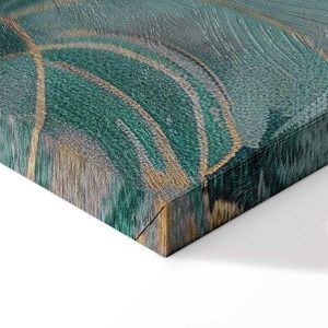 Tableau - Tapestry Pattern with a Meadow and Flowers Kilim with a Spring Motif