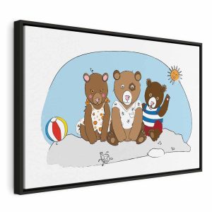 Tableau - Teddy Bears on the Beach (1 Part) Wide