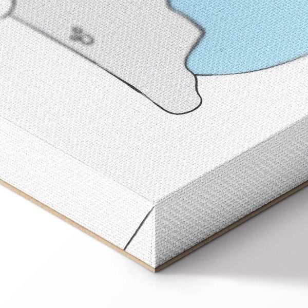 Tableau - Teddy Bears on the Beach (1 Part) Wide