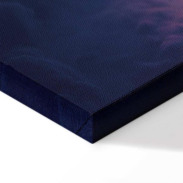 Tableau - The Sun in Hiding: The Golden Face of the Sky Over a Cloudy Sea