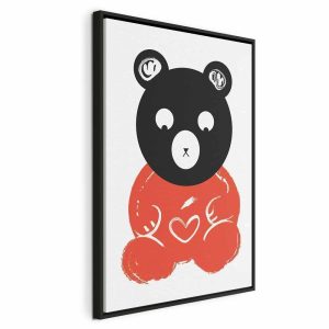 Tableau - Thoughtful Bear (1 Part) Vertical