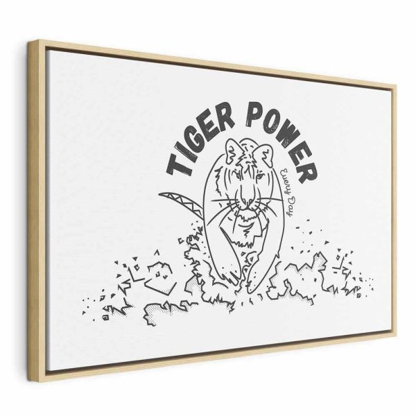 Tableau - Tiger Power (1 Part) Wide