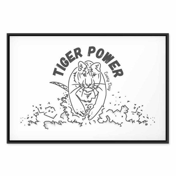 Tableau - Tiger Power (1 Part) Wide