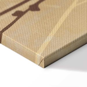 Tableau - Tiny Bird - Colorful Grasses in Golden Shades of Sunset