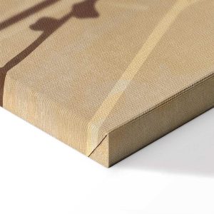 Tableau - Tiny Bird - Colorful Grasses in Golden Shades of Sunset