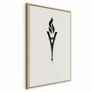 Tableau - Torch Shaped Like an Inverted Eiffel Tower