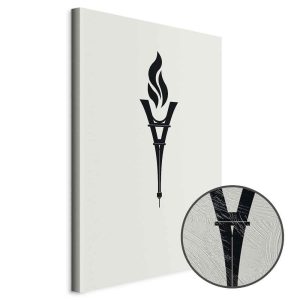 Tableau - Torch Shaped Like an Inverted Eiffel Tower