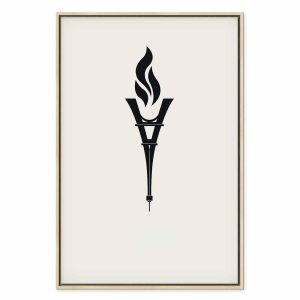 Tableau - Torch Shaped Like an Inverted Eiffel Tower