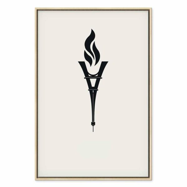 Tableau - Torch Shaped Like an Inverted Eiffel Tower