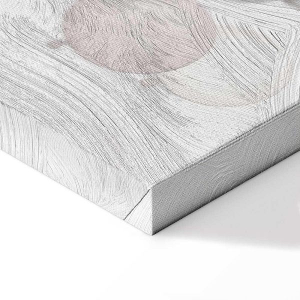 Tableau - Toy Bears with Balloons - Flying Plush Bears Among Balloons Clouds and Rainbows in Subtle Pastel Hues