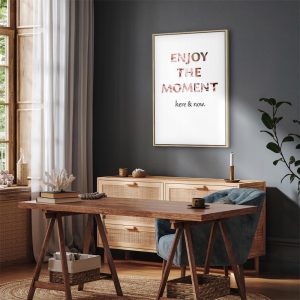 Tableau - Unique Moment (1-part) - English Text on White Background