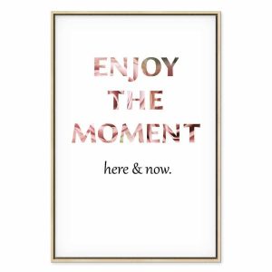 Tableau - Unique Moment (1-part) - English Text on White Background