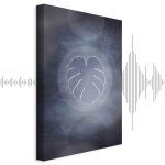 Tableau - Unusual Monstera (1 Part) Vertical