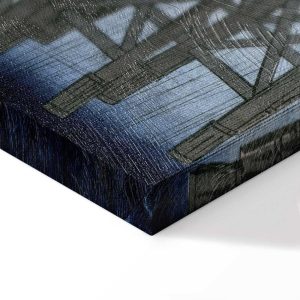 Tableau - Utagawa Hiroshige – Sudden Shower over Shin-Ohashi Bridge and Atake