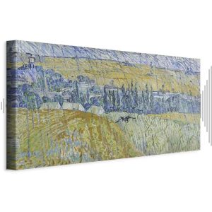 Tableau - Vincent Van Gogh – Auvers in the Rain