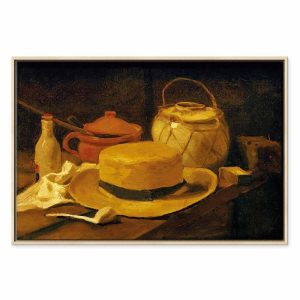Tableau - Vincent Van Gogh – Still life with yellow straw hat