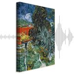 Tableau - Vincent Van Gogh – The Garden of Dr Gachet in Auvers