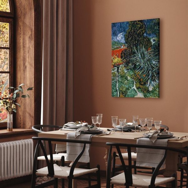 Tableau - Vincent Van Gogh – The Garden of Dr Gachet in Auvers