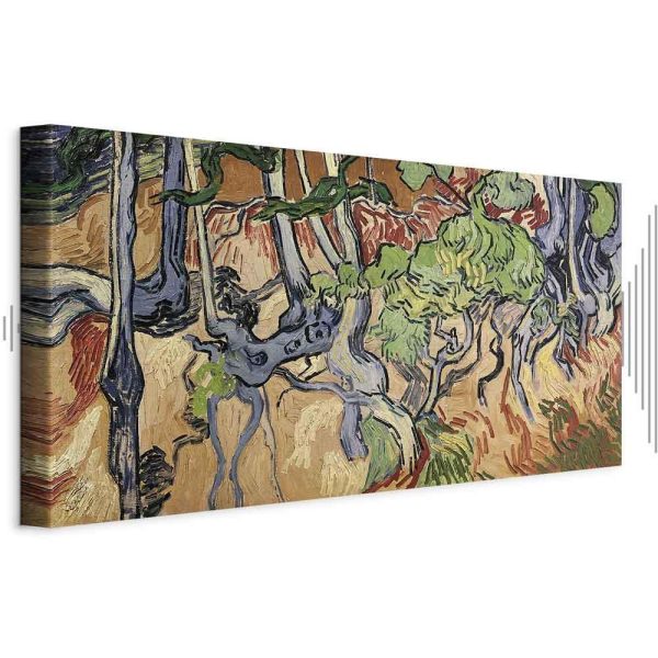 Tableau - Vincent Van Gogh – Tree roots