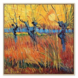 Tableau - Vincent van Gogh – Willows at Sunset
