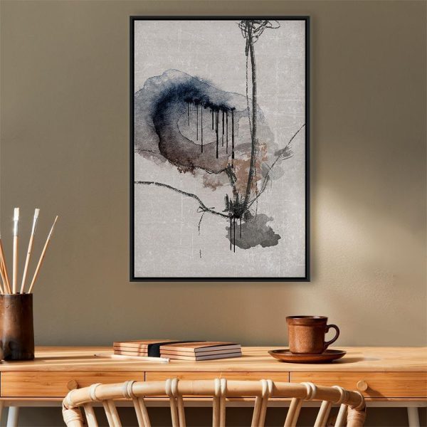 Tableau - Watercolor Stained Glass (1 Part) Vertical