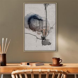 Tableau - Watercolor Stained Glass (1 Part) Vertical