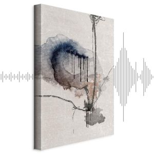 Tableau - Watercolor Stained Glass (1 Part) Vertical