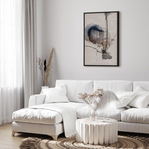 Tableau - Watercolor Stained Glass (1 Part) Vertical