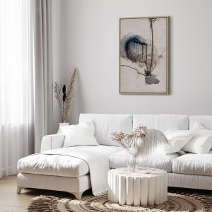 Tableau - Watercolor Stained Glass (1 Part) Vertical