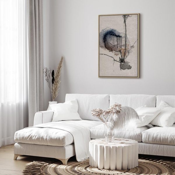 Tableau - Watercolor Stained Glass (1 Part) Vertical