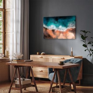 Tableau - Waves in the Sand (1 Part) Wide