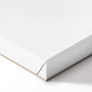 Tableau - White Monstera (1 Part) Vertical