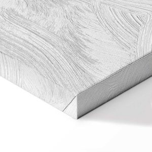 Tableau - White Monstera (1 Part) Vertical