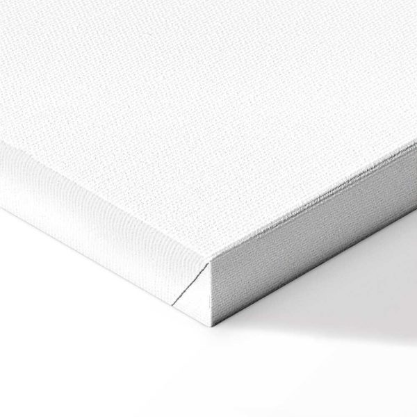 Tableau - White Monstera (1 Part) Vertical