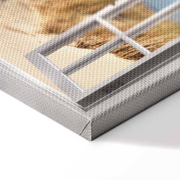 Tableau - Window: View of the Beach