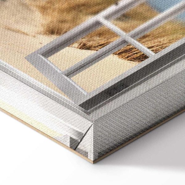 Tableau - Window: View of the Beach