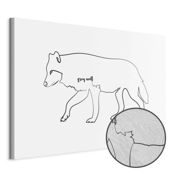 Tableau - Wolf (1 Part) Wide