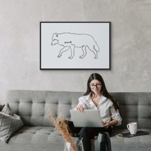 Tableau - Wolf (1 Part) Wide