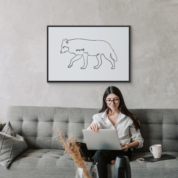 Tableau - Wolf (1 Part) Wide