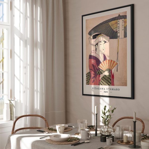 Tableau - Woman With an Umbrella (1 Part) Vertical