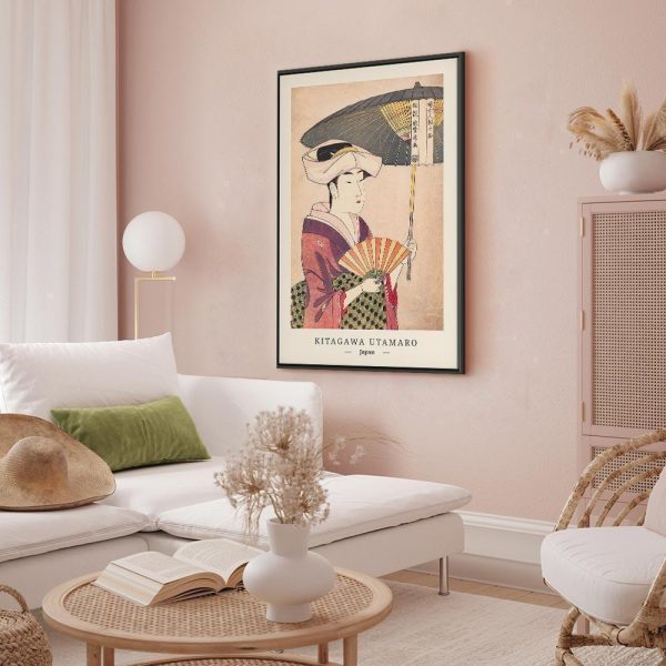 Tableau - Woman With an Umbrella (1 Part) Vertical