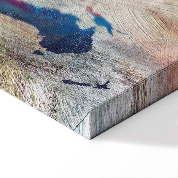 Tableau - World Map: Cracked Wall