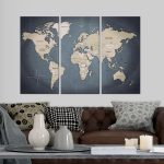 Tableau en liège - Anthracitic World