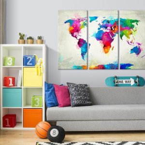 Tableau en liège - Colourful Expression