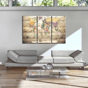 Tableau en liège - Map of Dreams