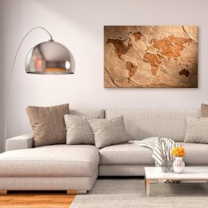 Tableau en liège - Paper Map