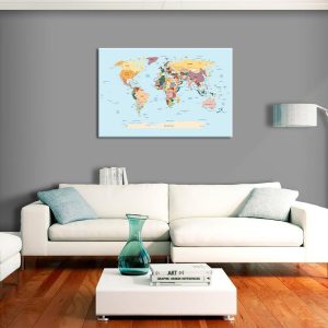 Tableau en liège - Travel with Me