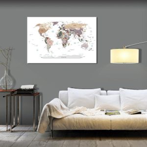 Tableau en liège - Where Today?