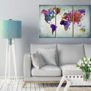 Tableau en liège - World in Colors