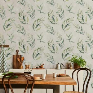 Tapisserie murale - Dancing Green